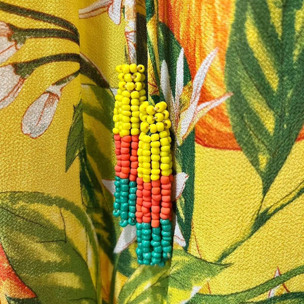 NWT Farm Rio Tangerines Dress - Picture 10 of 14